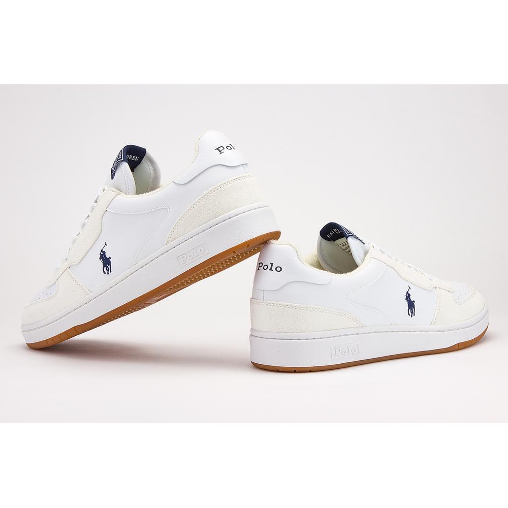 POLO RALPH LAUREN COURT LEATHER TRAINER > 809800457001