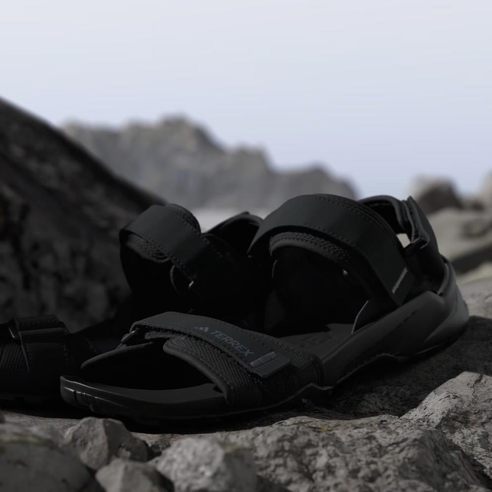Sandały męskie adidas Terrex Hydroterra JQ2231 - czarne