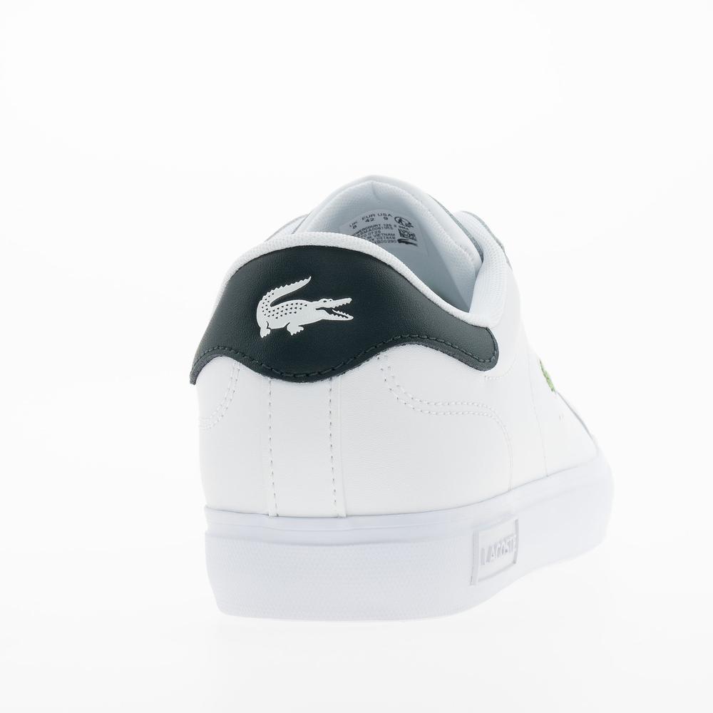 Buty męskie Lacoste Powercourt 125 2 SMA749SMA0081-1R5 - białe