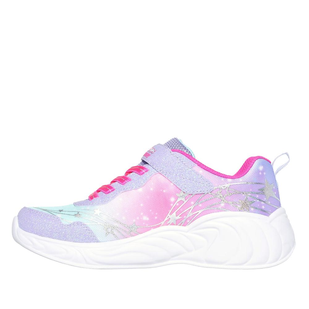 Buty Skechers S Lights Unicorn Dreams Wishful Magic 302299LLVHP - fioletowe