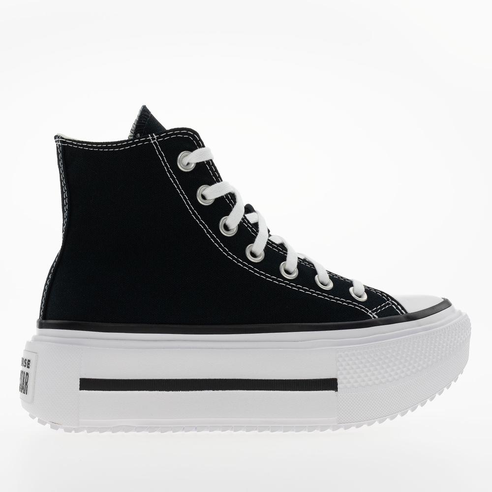 Buty damskie Converse Chuck Taylor All Star Lift Double Stack A12975C - czarne