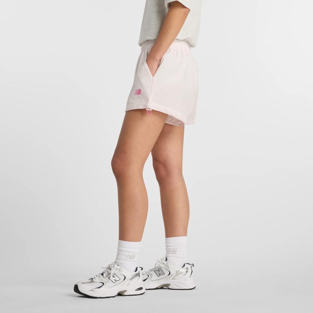 Spodenki damskie New Balance WB61P9JPAAA - różowe