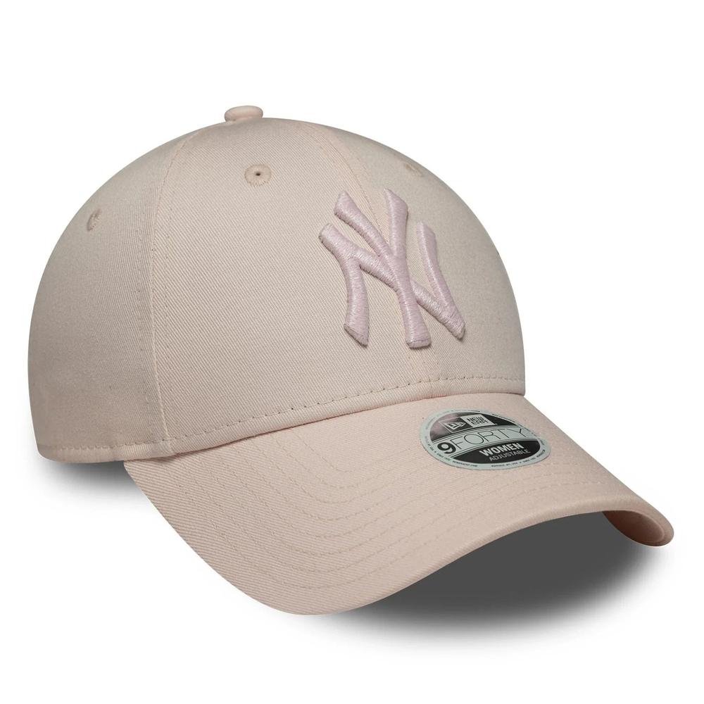 Czapka damska New Era New York Yankees MLB 9FORTY 60771738 - beżowa