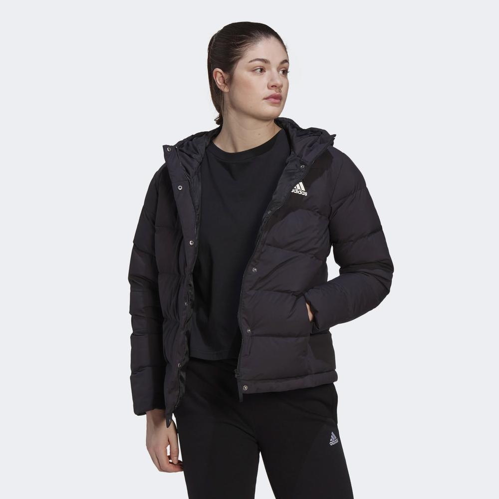 Kurtka adidas Helionic Hooded Down HG8747 - czarna