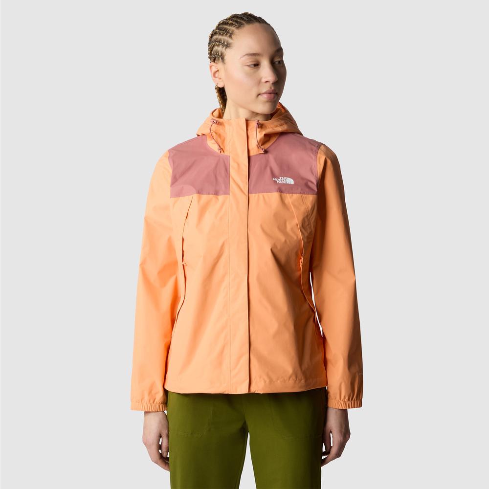 Kurtka The North Face Antora 0A7QEUZQI1 - pomarańczowa