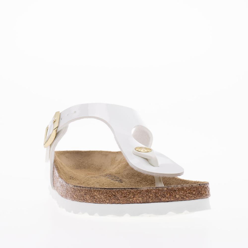 Japonki damskie Birkenstock Gizeh BF 1005300 - białe