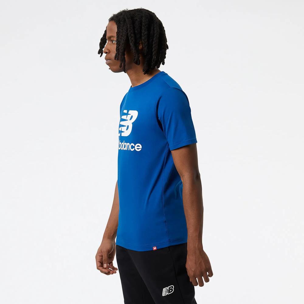Koszulka New Balance MT01575BGV - niebieska
