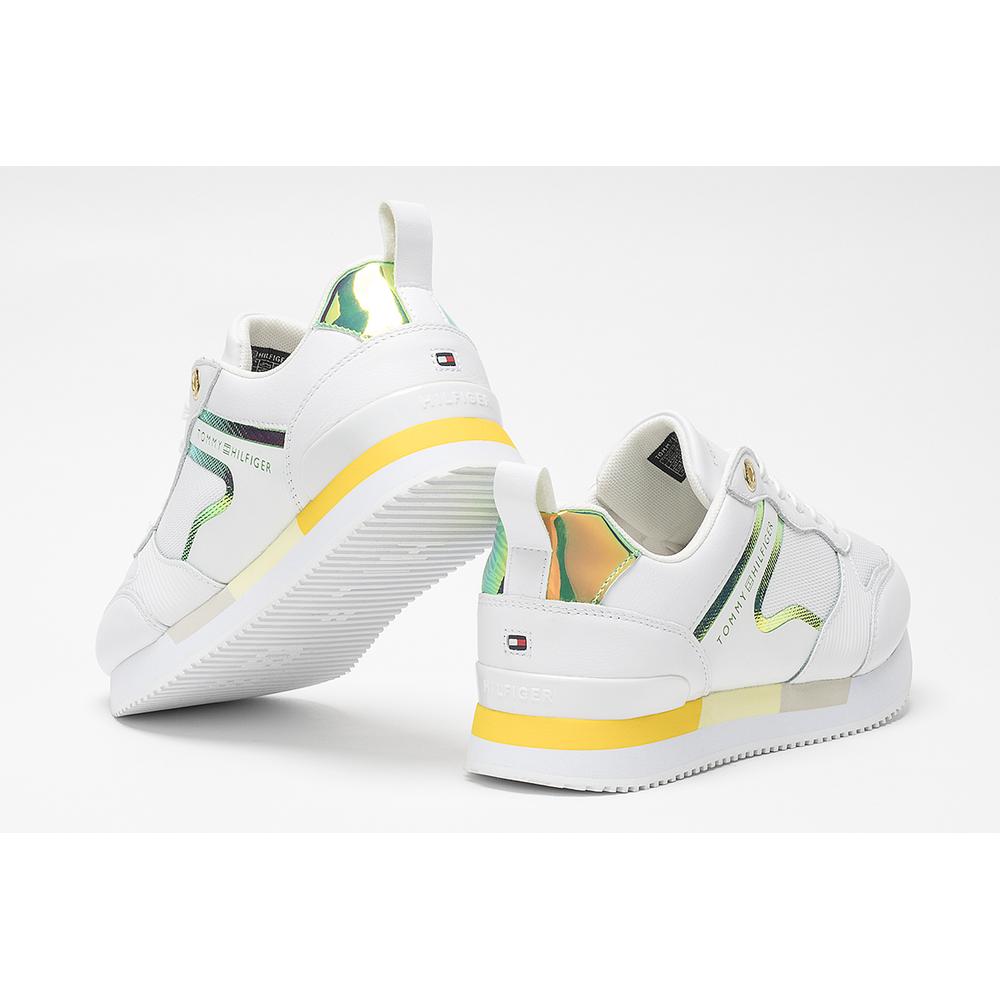 Tommy Hilfiger OrthoLite Leather Trainers > FW0FW05556-ZGS