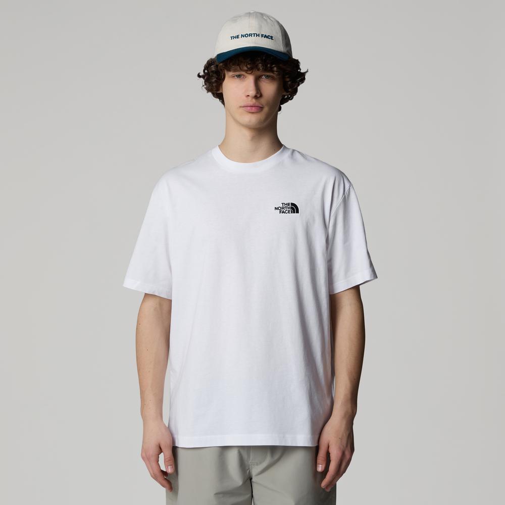 Koszulka The North Face Simple Dome 0A87NRFN41 - biała