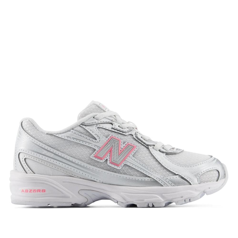 Buty dziecięce New Balance P7403DB - białe