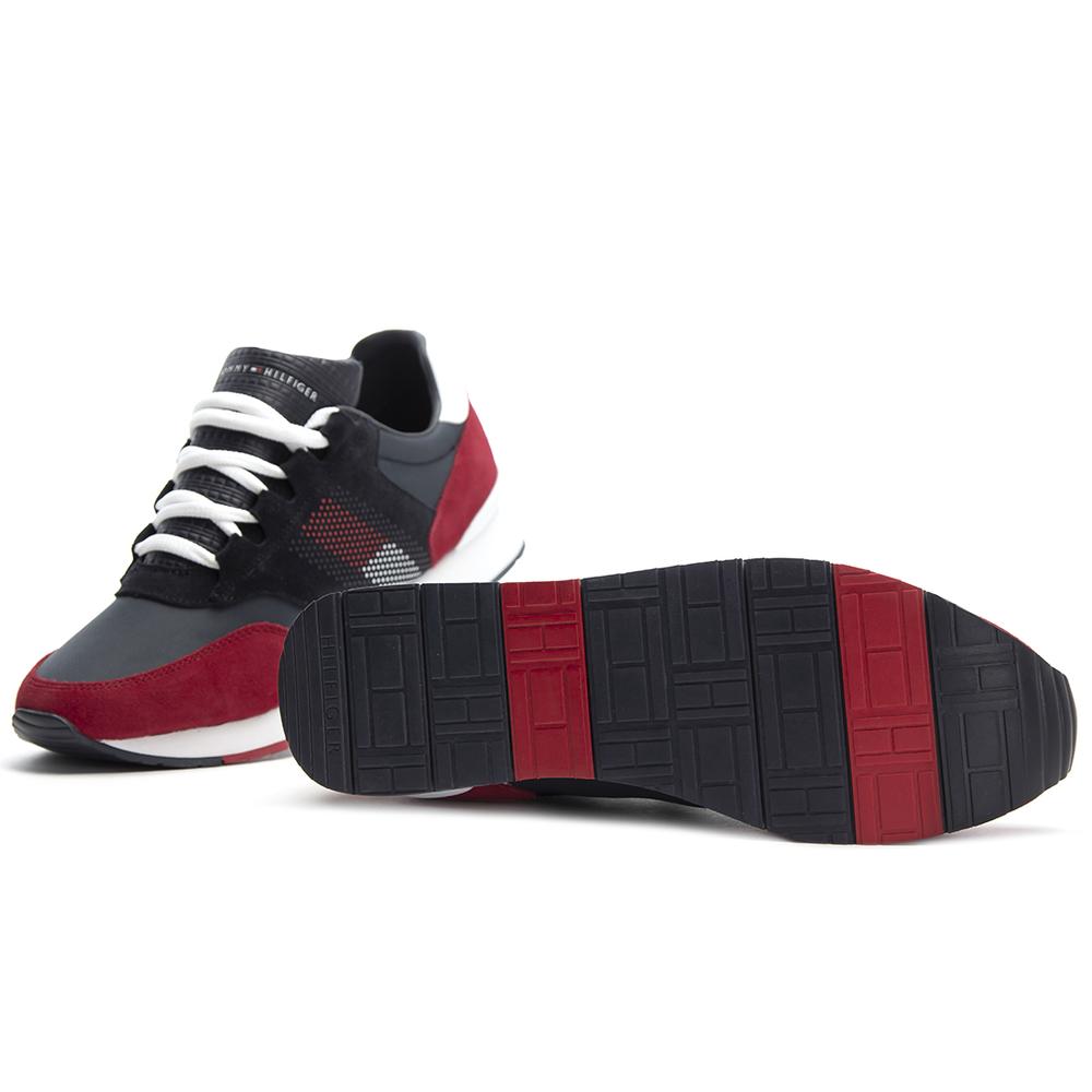 TOMMY HILFIGER CORPORATE MATERIAL MIX RUNNER > FM0FM02056 020