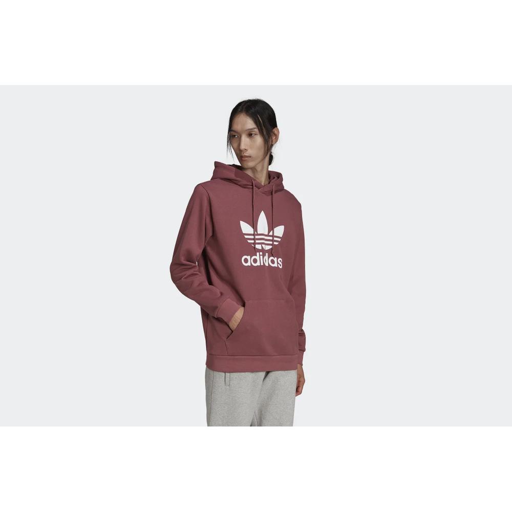Bluza adidas Originals Adicolor Classics Trefoil Hoodie HE9498 - bordowa