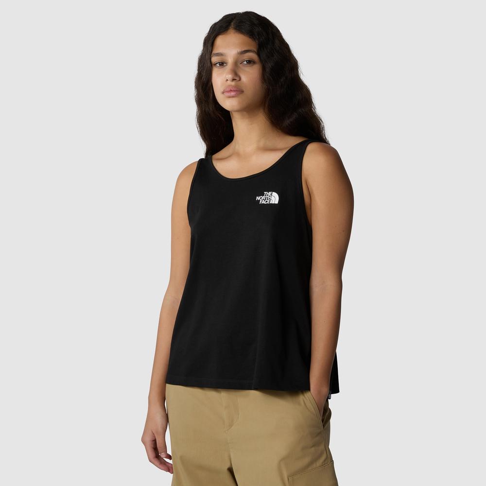 Koszulka The North Face Simple Dome 0A88EUJK31 - czarna