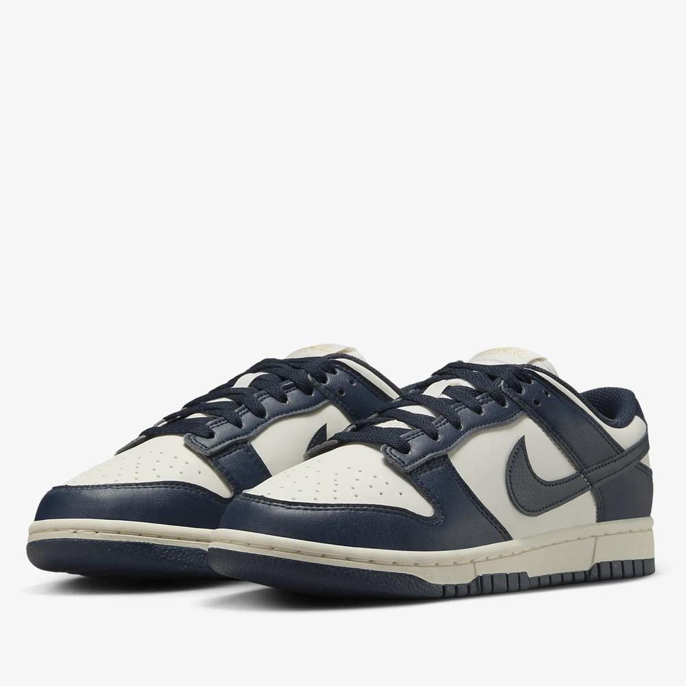 Buty Nike Dunk Low Next Nature FZ6770-001 - granatowo-białe