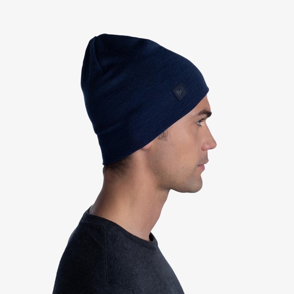Czapka Buff Merino Midweight Hat 118007.779.10.00 - granatowa