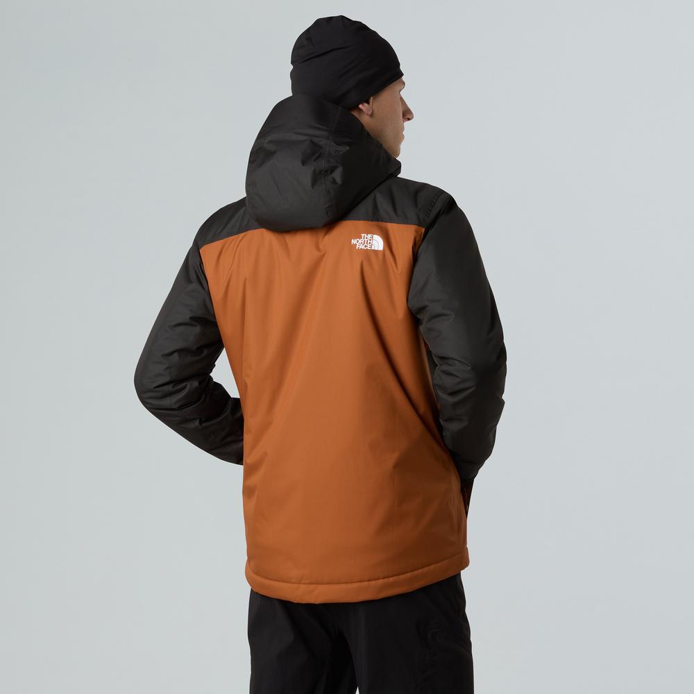 Kurtka męska The North Face Millerton Insulated 0A3YFIC791 - czarno-brązowa