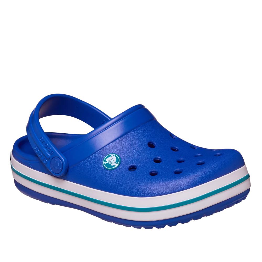 Klapki młodzieżowe Crocs Crocband Clog 207006-4PI - niebieskie