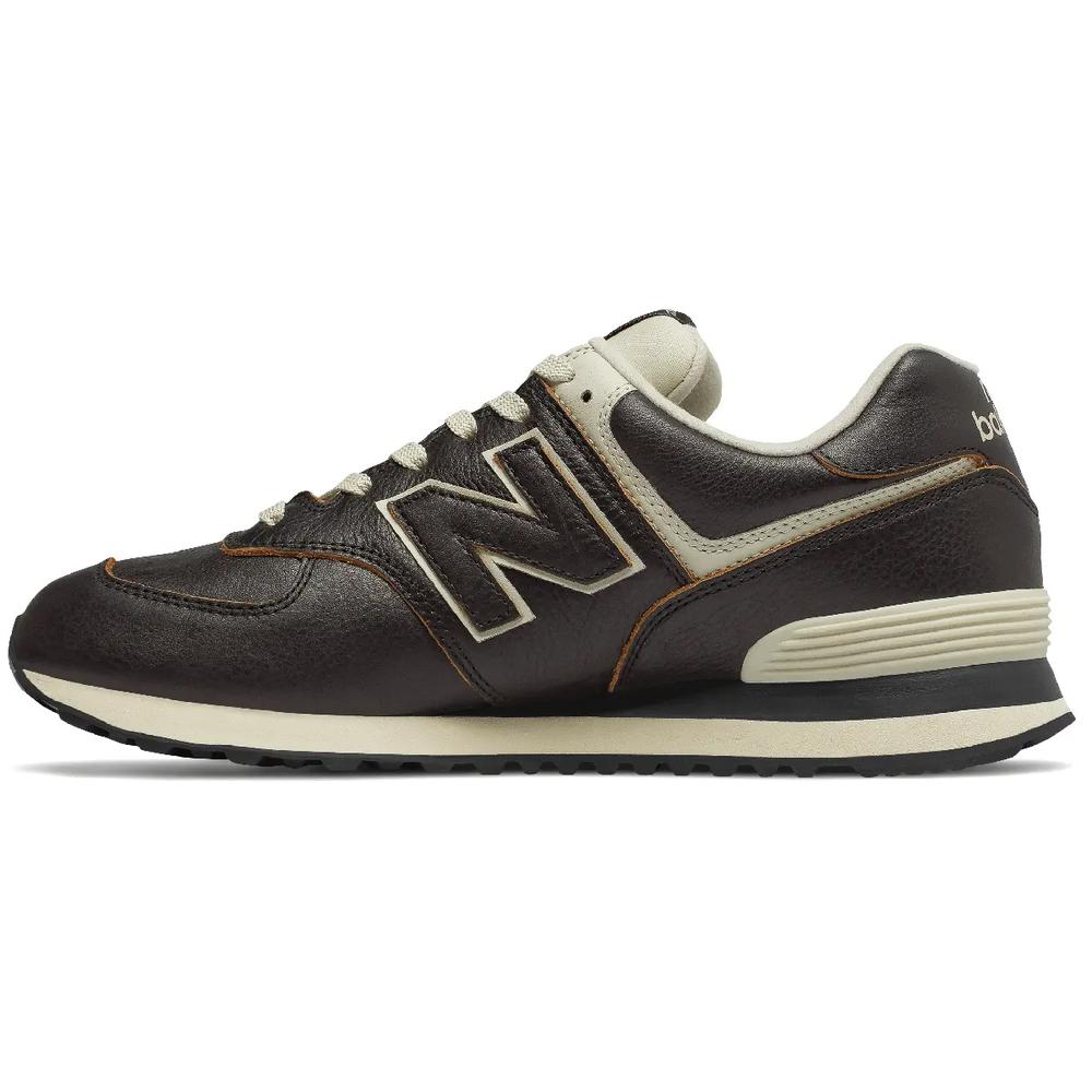 Buty New Balance ML574LPK - brązowe