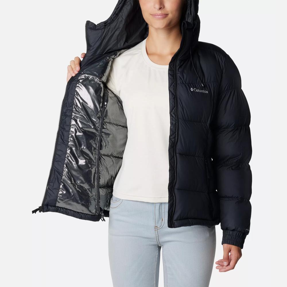 Kurtka Columbia Pike Lake II Hooded Puffer 2051374010 - czarna