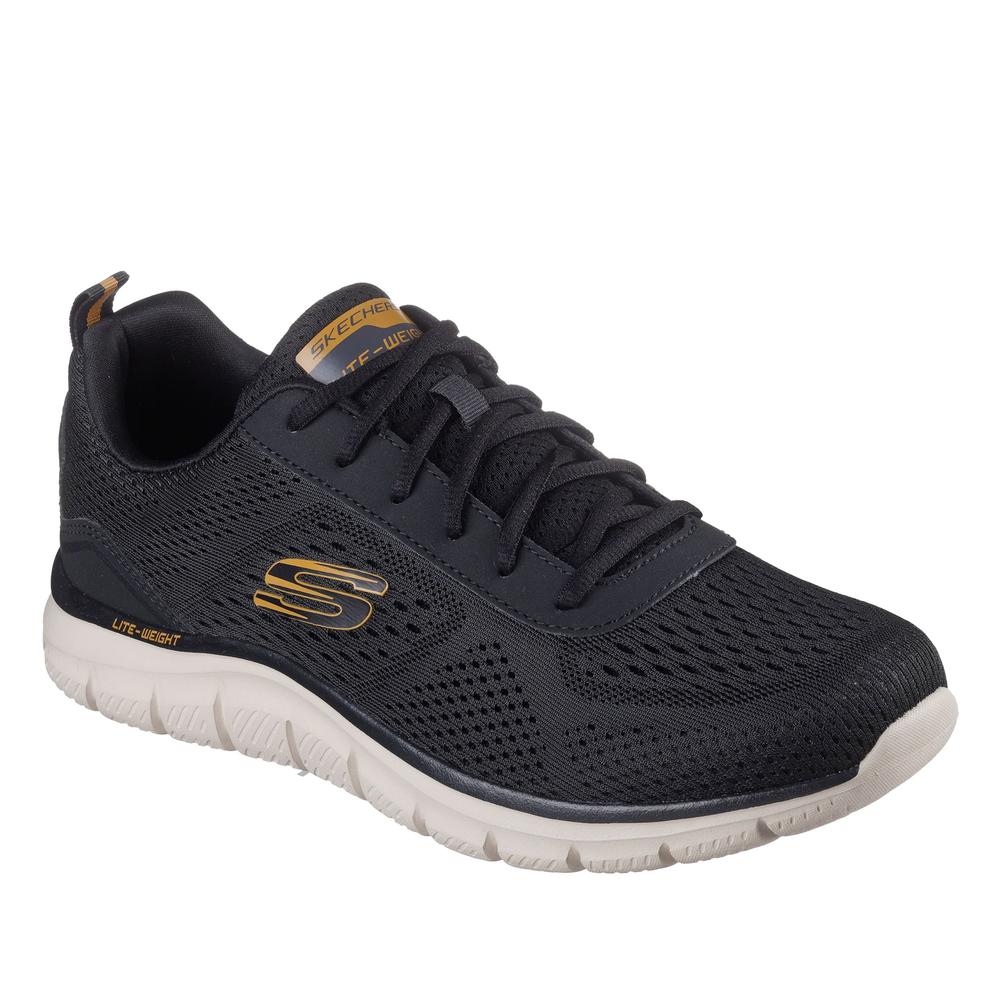 Buty męskie Skechers Track Leshur 232758BLK - czarne