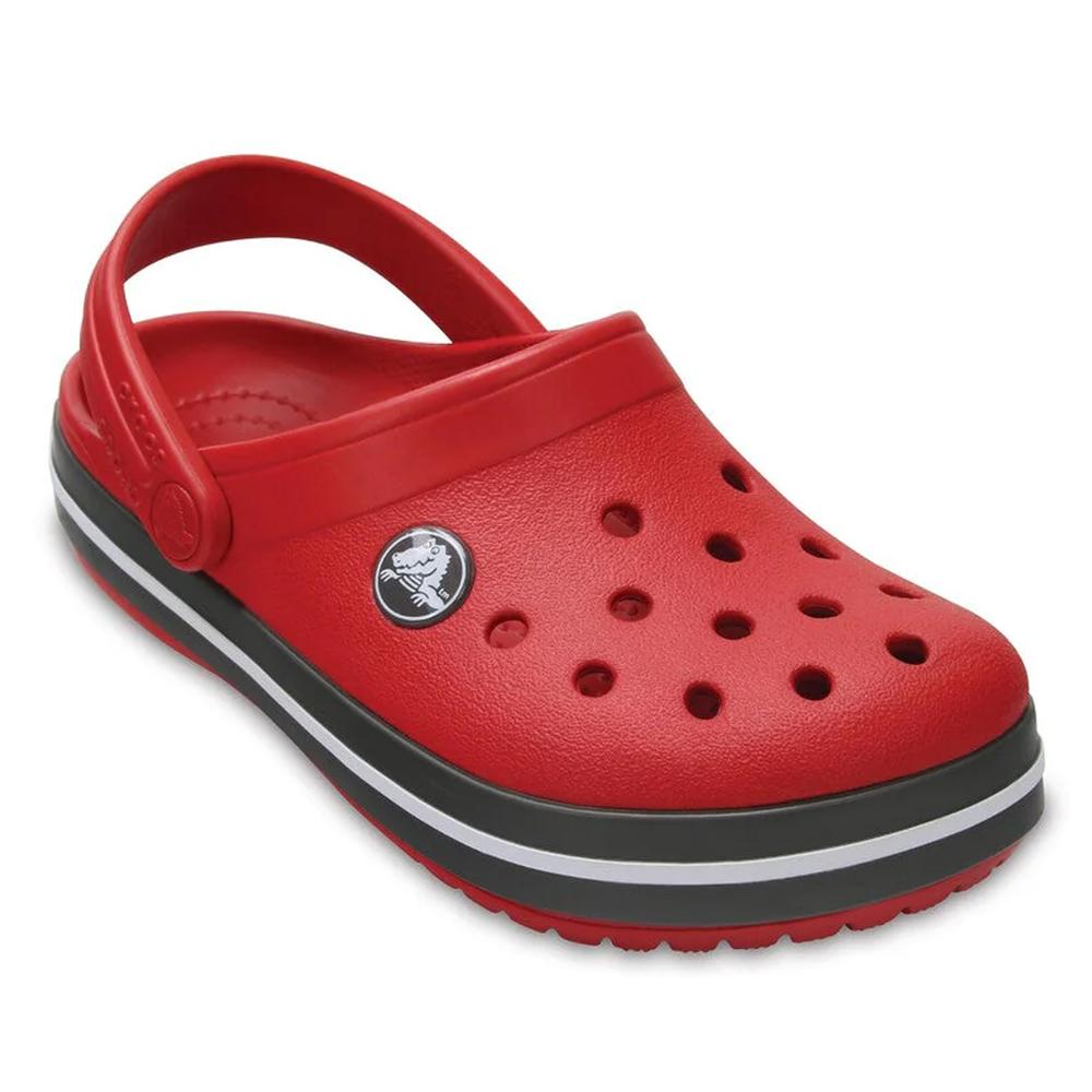 Klapki Crocs Toddler Crocband Clog 207005-6IB - czerwone