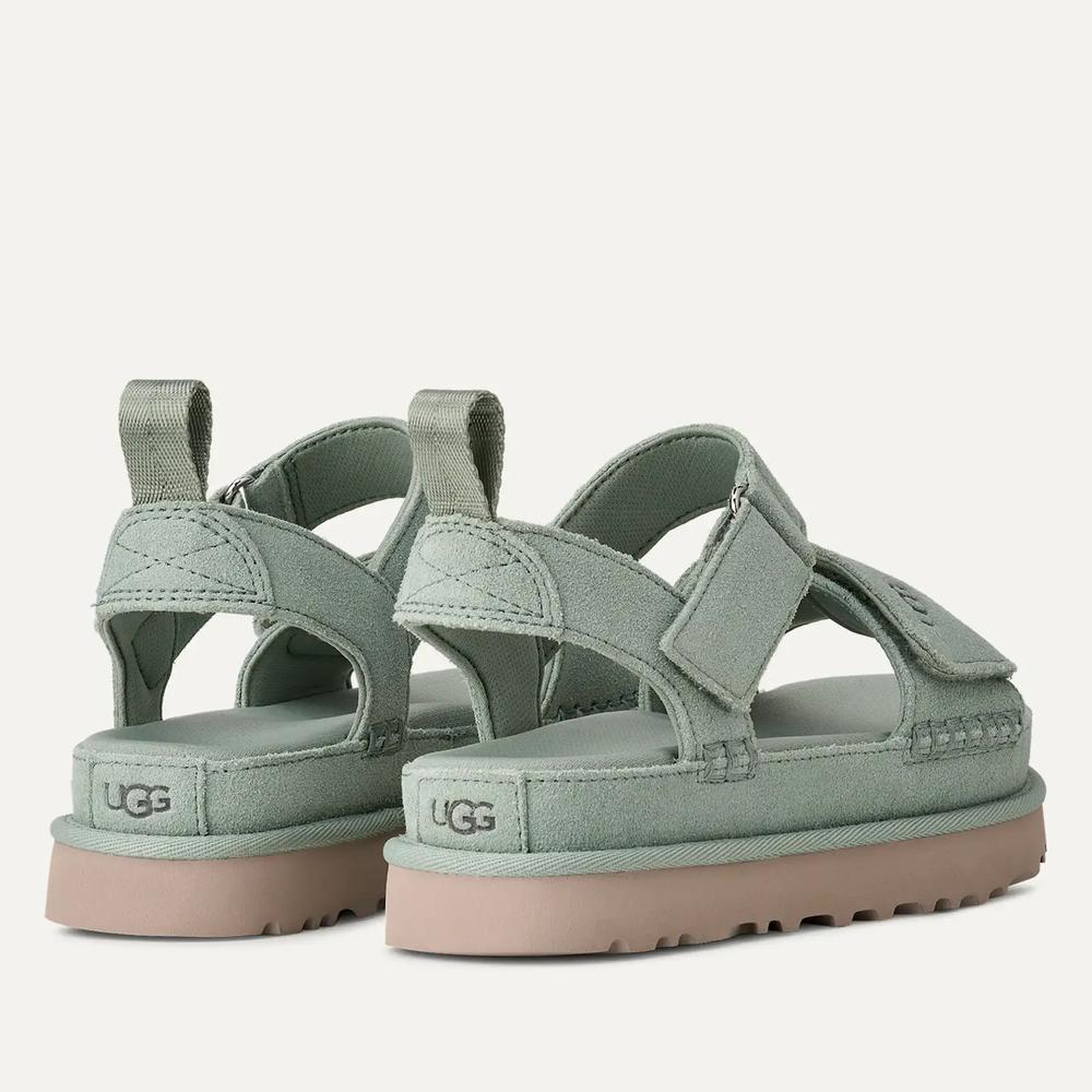 Sandały damskie Ugg Goldenstar 1136783-ART - zielone