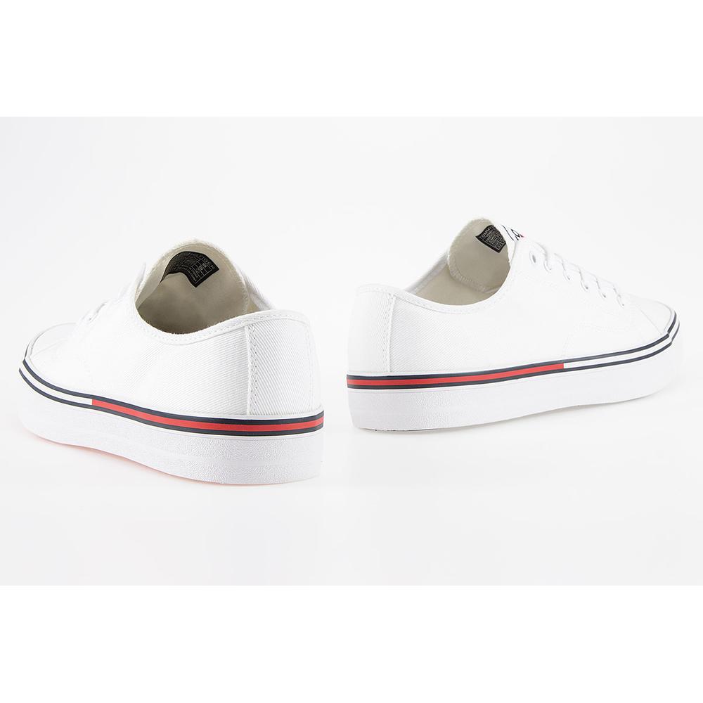 Buty Tommy Jeans Essential Low EM0EM00962-YBR - białe