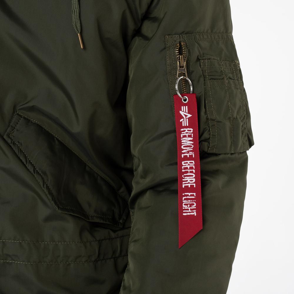 Kurtka Alpha Industries Hooded Fishtail CW TT 178111257 - zielona
