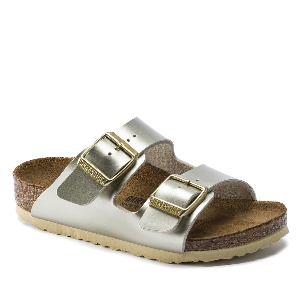 Klapki Birkenstock Arizona 1014840 - srebrne