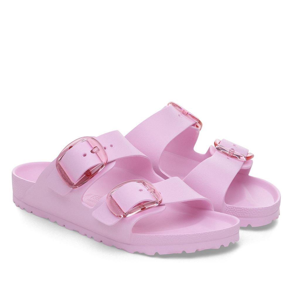 Klapki Birkenstock Arizona Big Buckle 1029642 - różowe