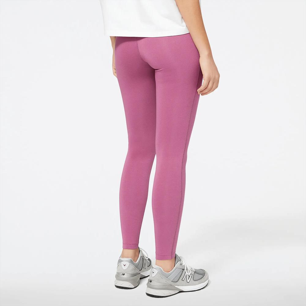 Legginsy New Balance WP23510RAN - różowe