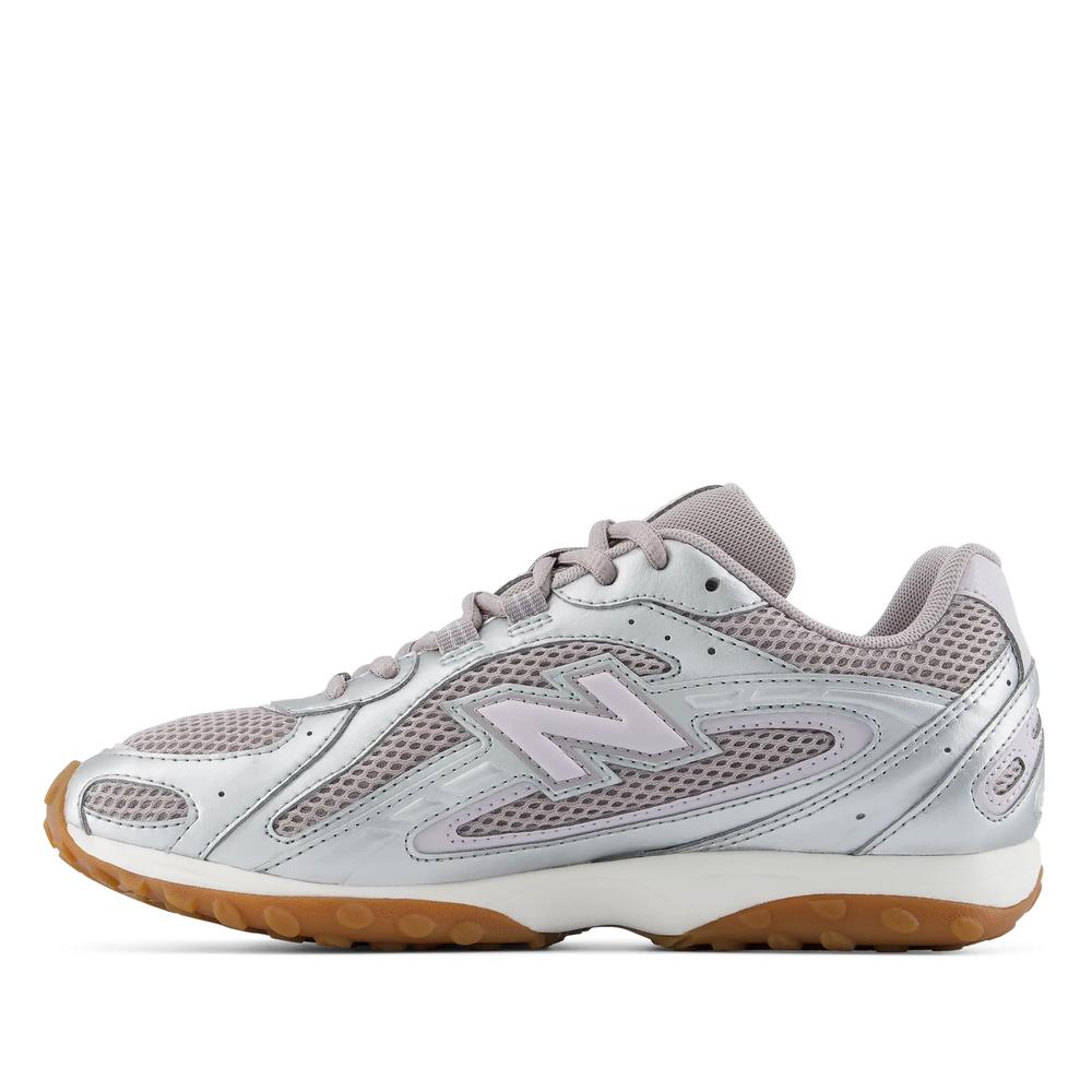 Buty unisex New Balance U204LPP - srebrne
