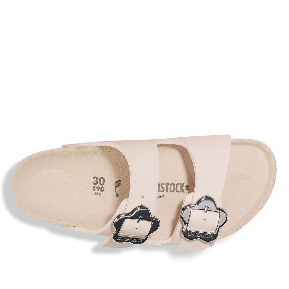Klapki Birkenstock Arizona Flower Buckle 1029490 - różowe
