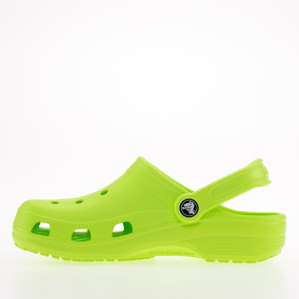 Klapki Crocs Classic Clog 206991-3UH - zielone