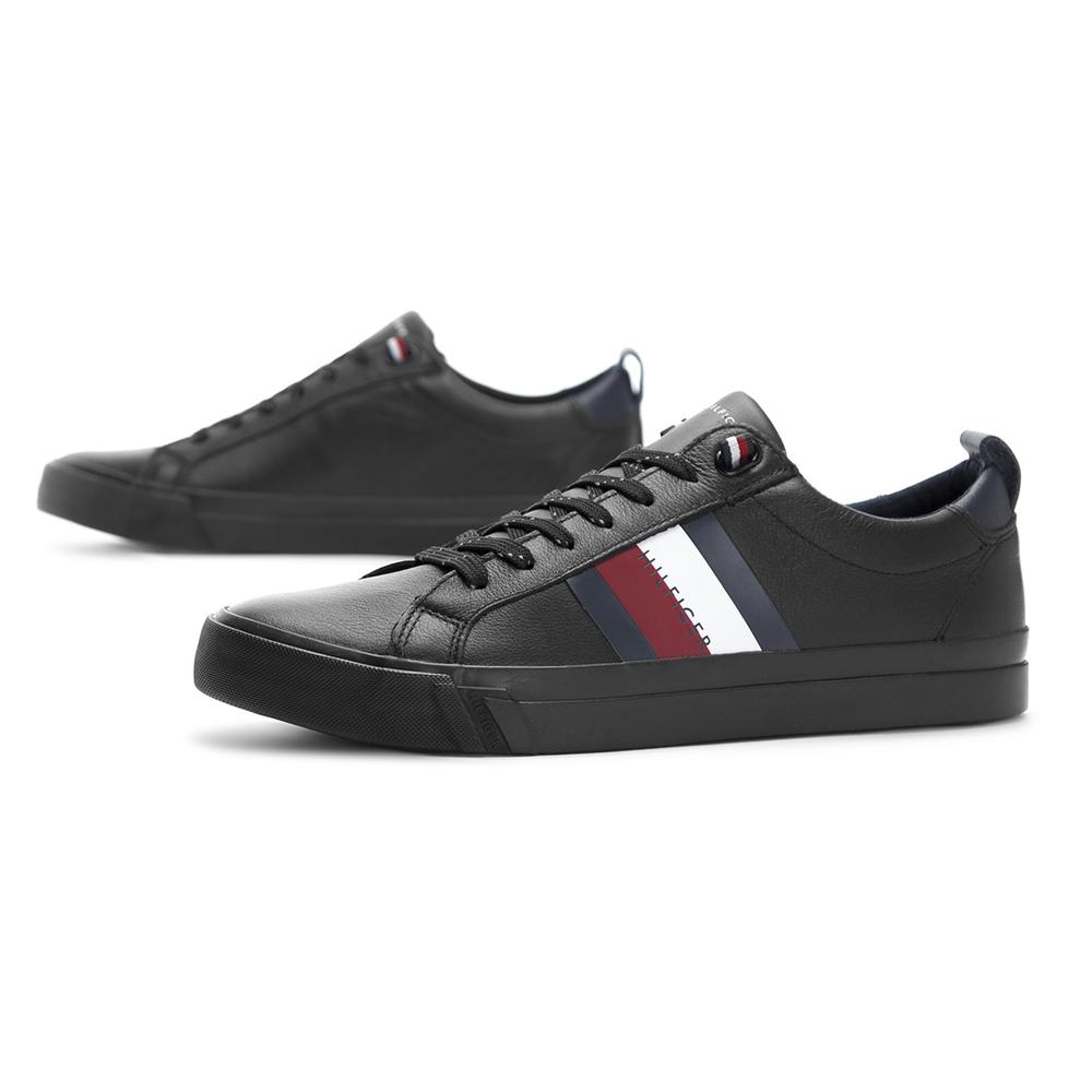 Tommy Hilfiger Flag Detail Leather FM0FM02576-BDS