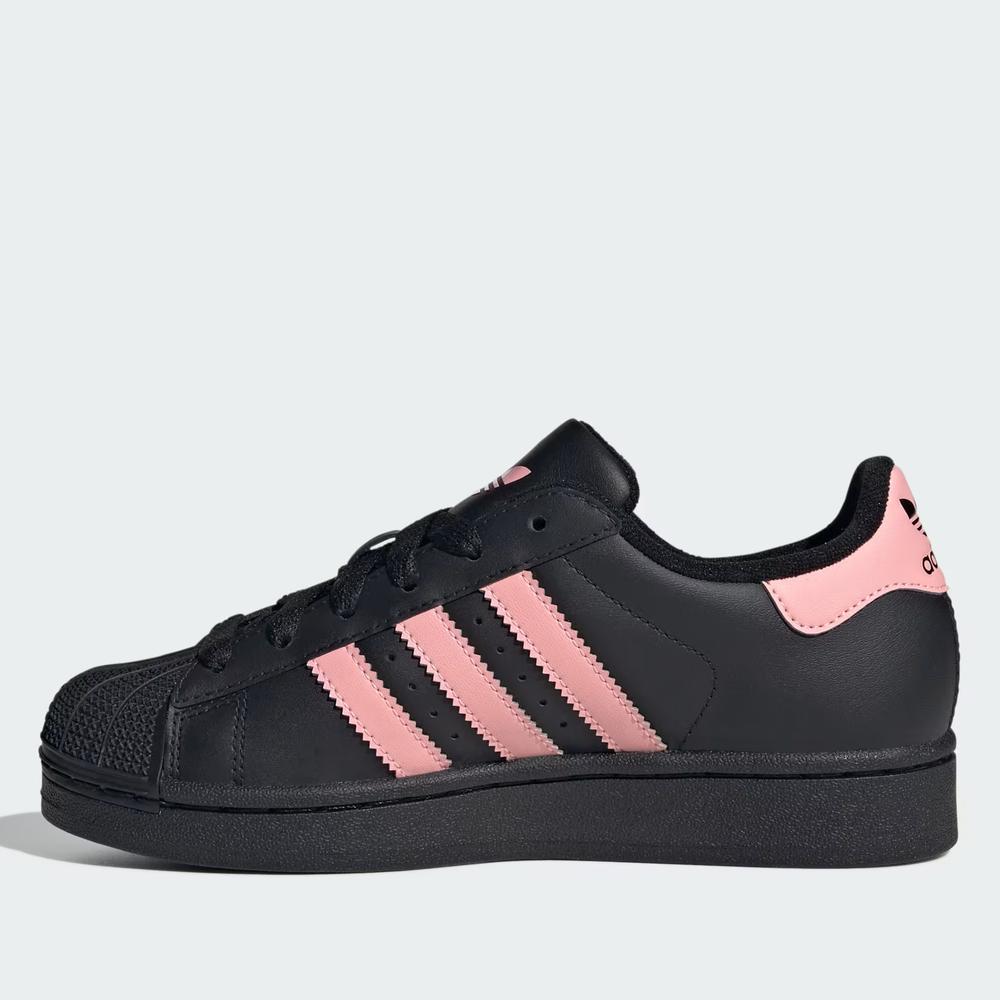Buty młodzieżowe adidas Originals Superstar II JR9862 - czarne