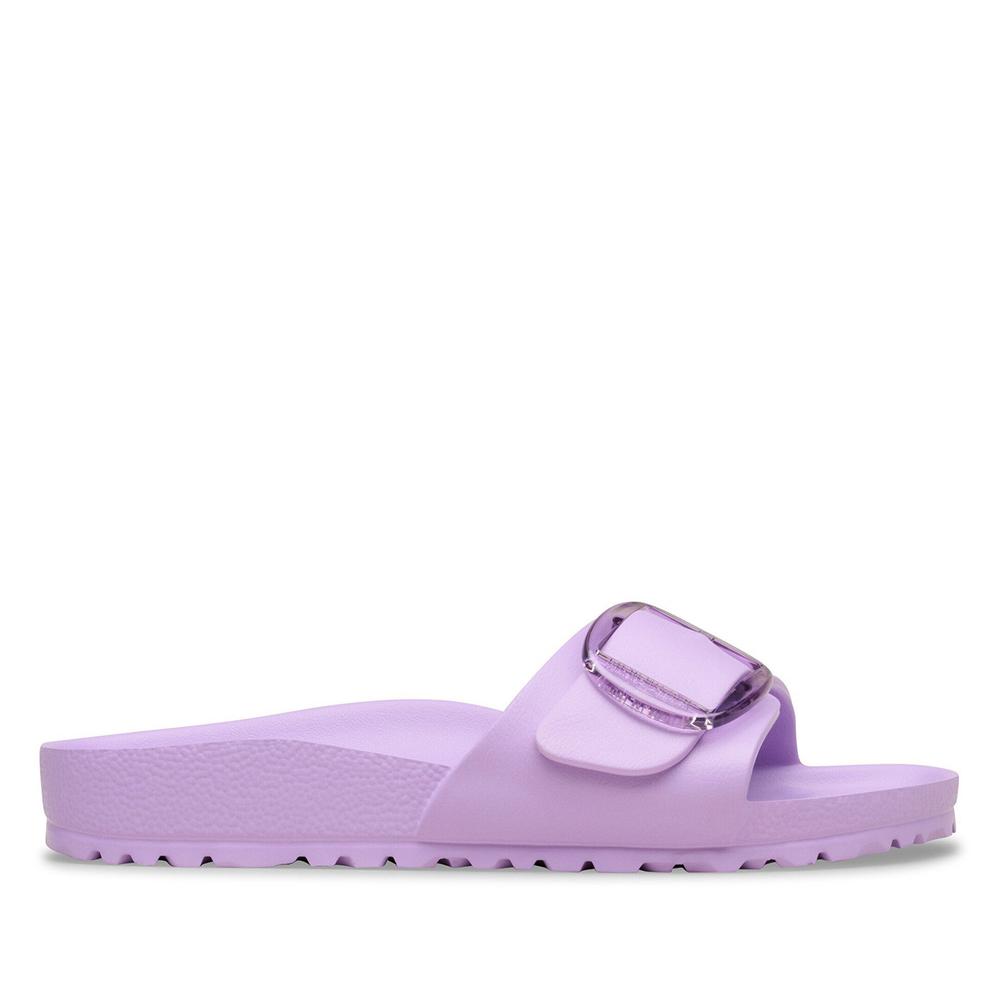 Klapki damskie Birkenstock Madrid Big Buckle 1031257 - fioletowe