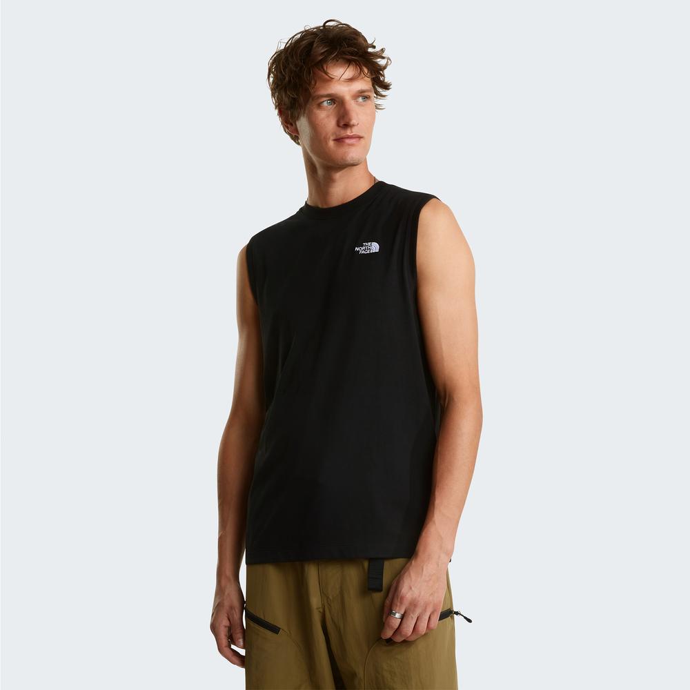 Koszulka męska The North Face Evolution Simple Dome 0A8FD4JK31 - czarna