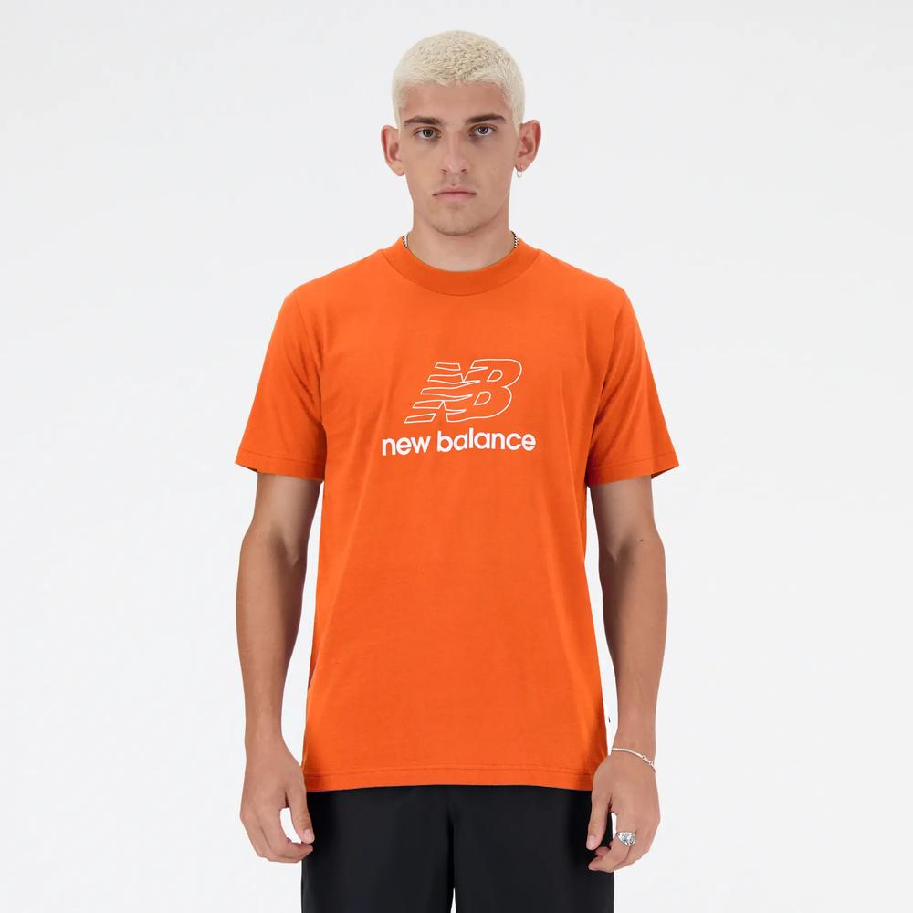 Koszulka New Balance MT41906TMO - pomarańczowa