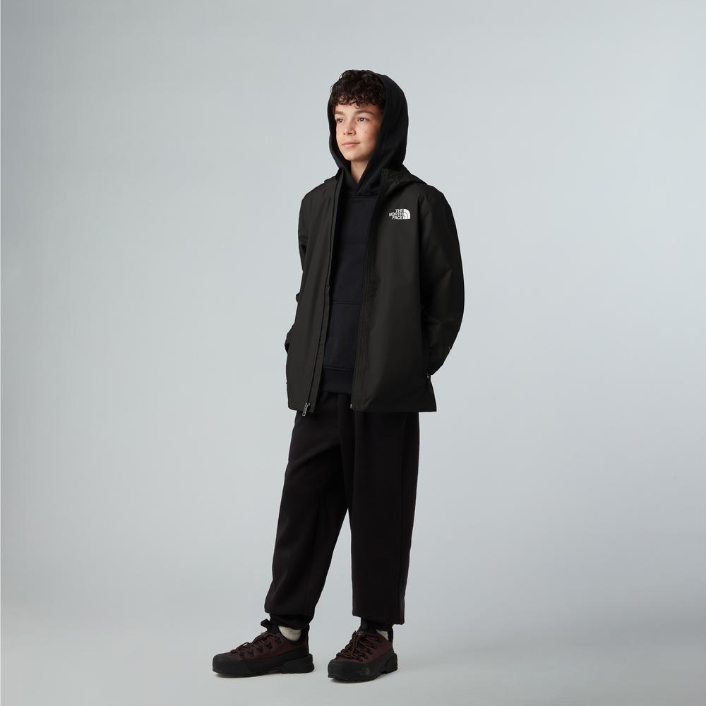 Kurtka dziecięca The North Face Zipline Rain 0A8B7ZJK31 - czarna