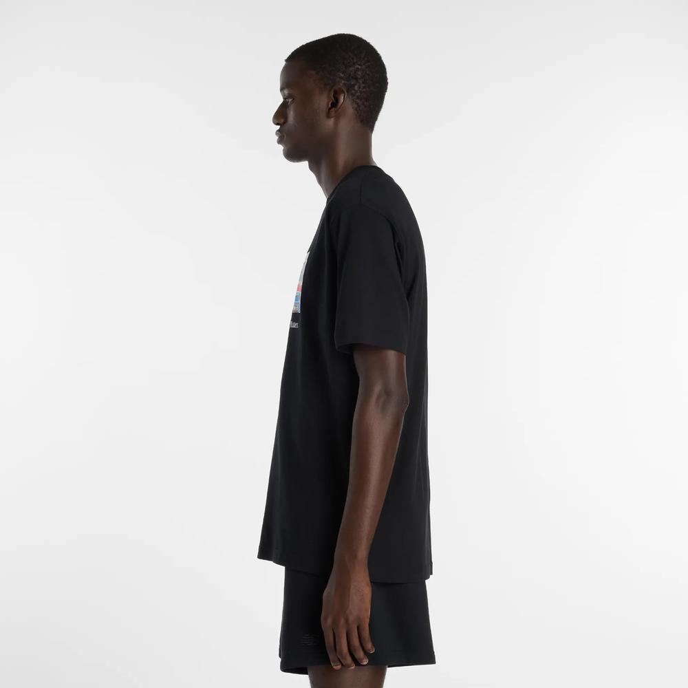 Koszulka męska New Balance MT61H0DXBK  - czarna