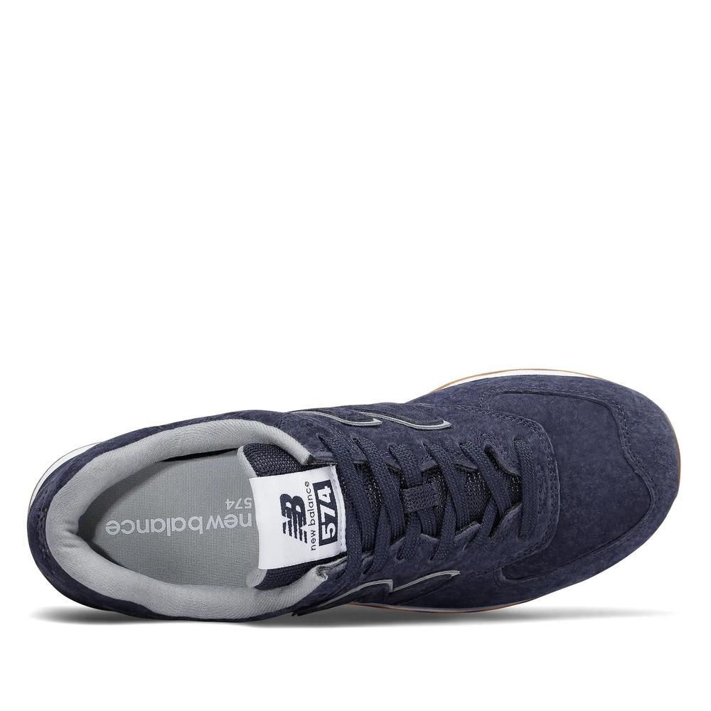 Buty męskie New Balance ML574EPA - granatowe