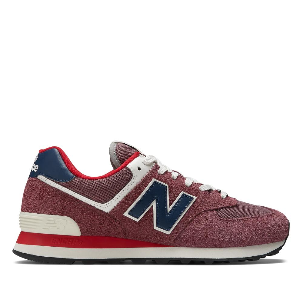 Buty New Balance U574RX2 - bordowe