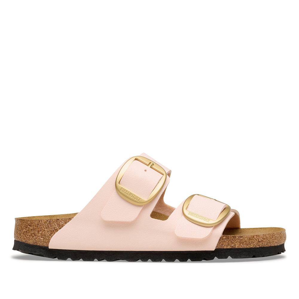 Klapki damskie Birkenstock Arizona Big Buckle 1031566 - różowe