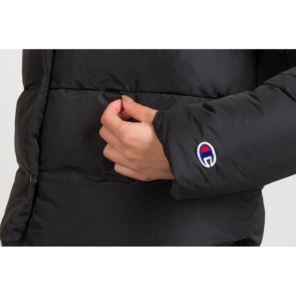 CHAMPION TRI LOGO CROPPED PUFFER JACKET > 112318-KK001