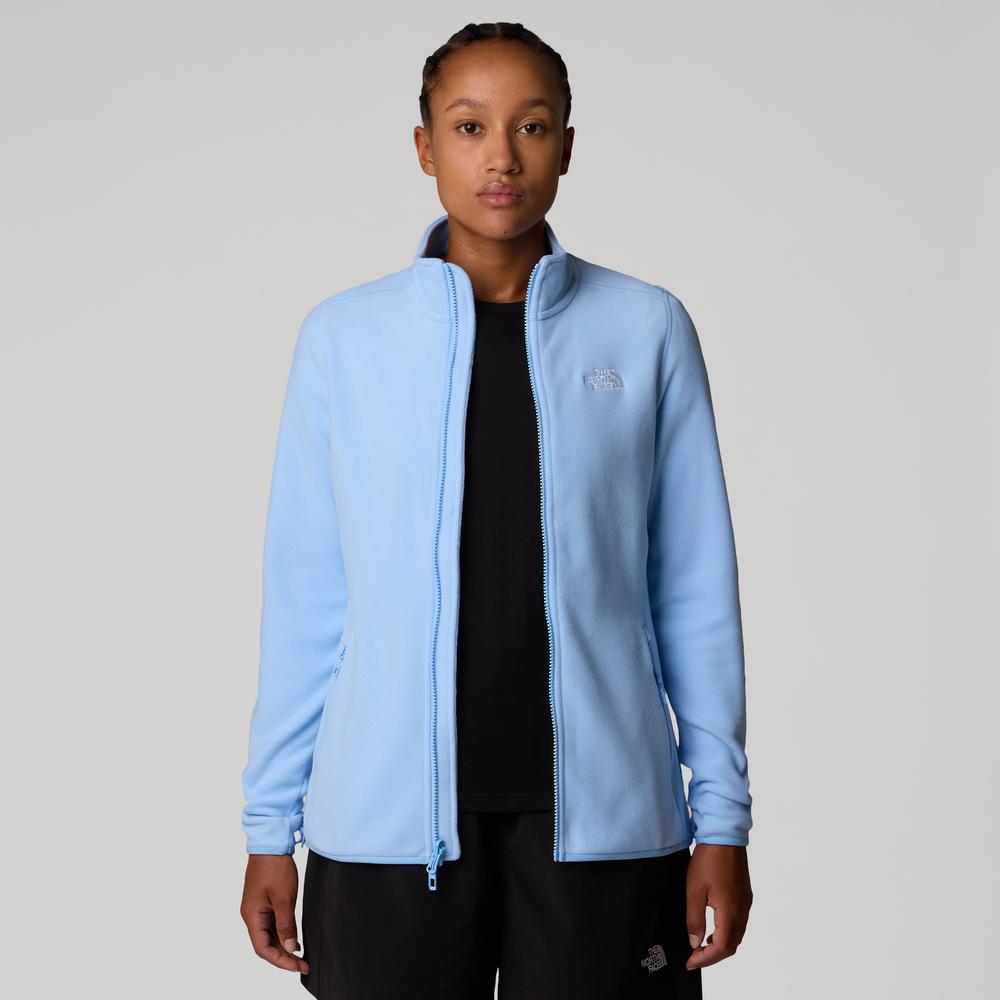 Bluza The North Face 100 Glacier Full-Zip Fleece 0A855O1I51 - niebieska