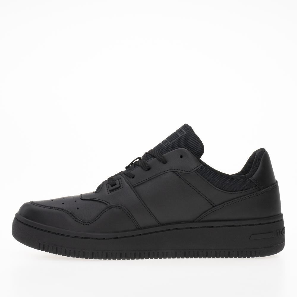 Buty Tommy Jeans TJM Retro Basket Ess EM0EM01395-BDS - czarne