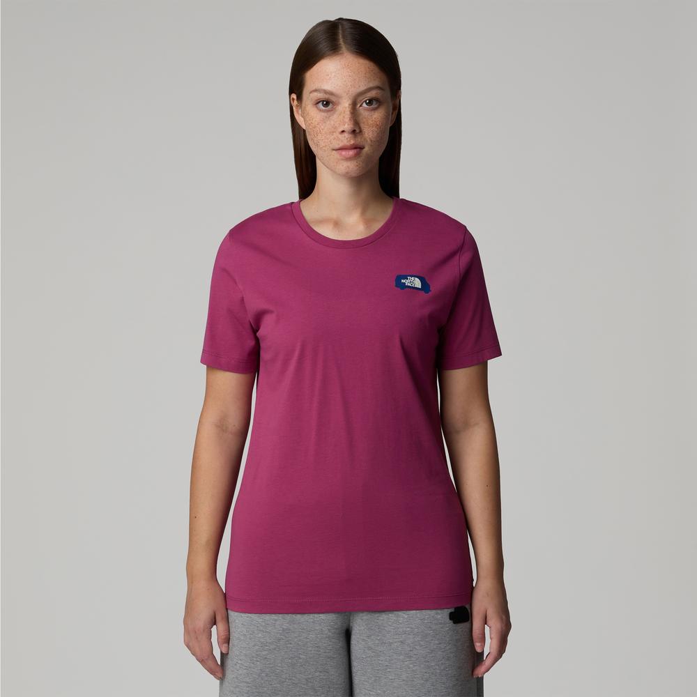 Koszulka The North Face Outdoor Graphic 0A8C226EO1 - różowa