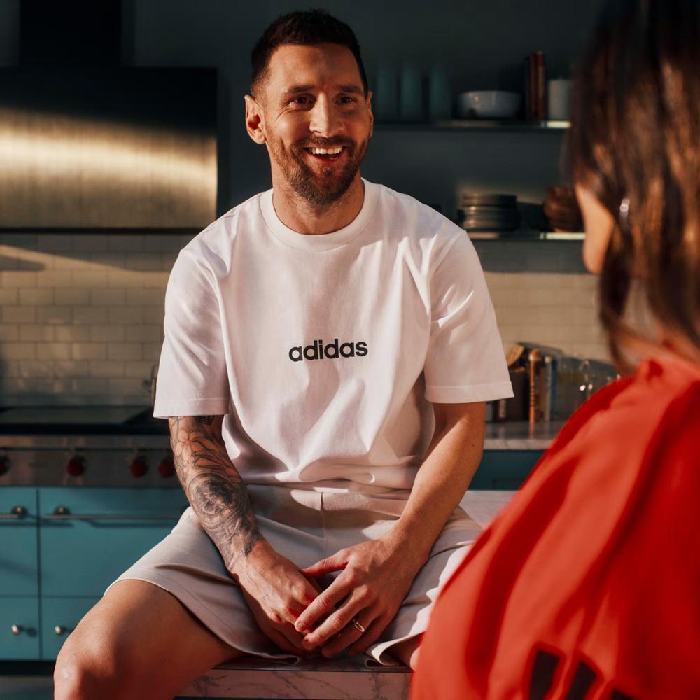 Koszulka męska adidas Sportswear Essentials Linear Single JE9000 - biała