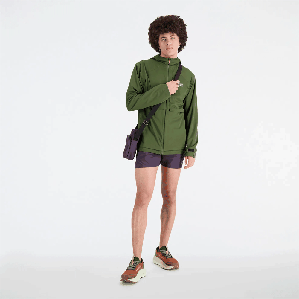 Kurtka New Balance MJ33276KOU - zielona